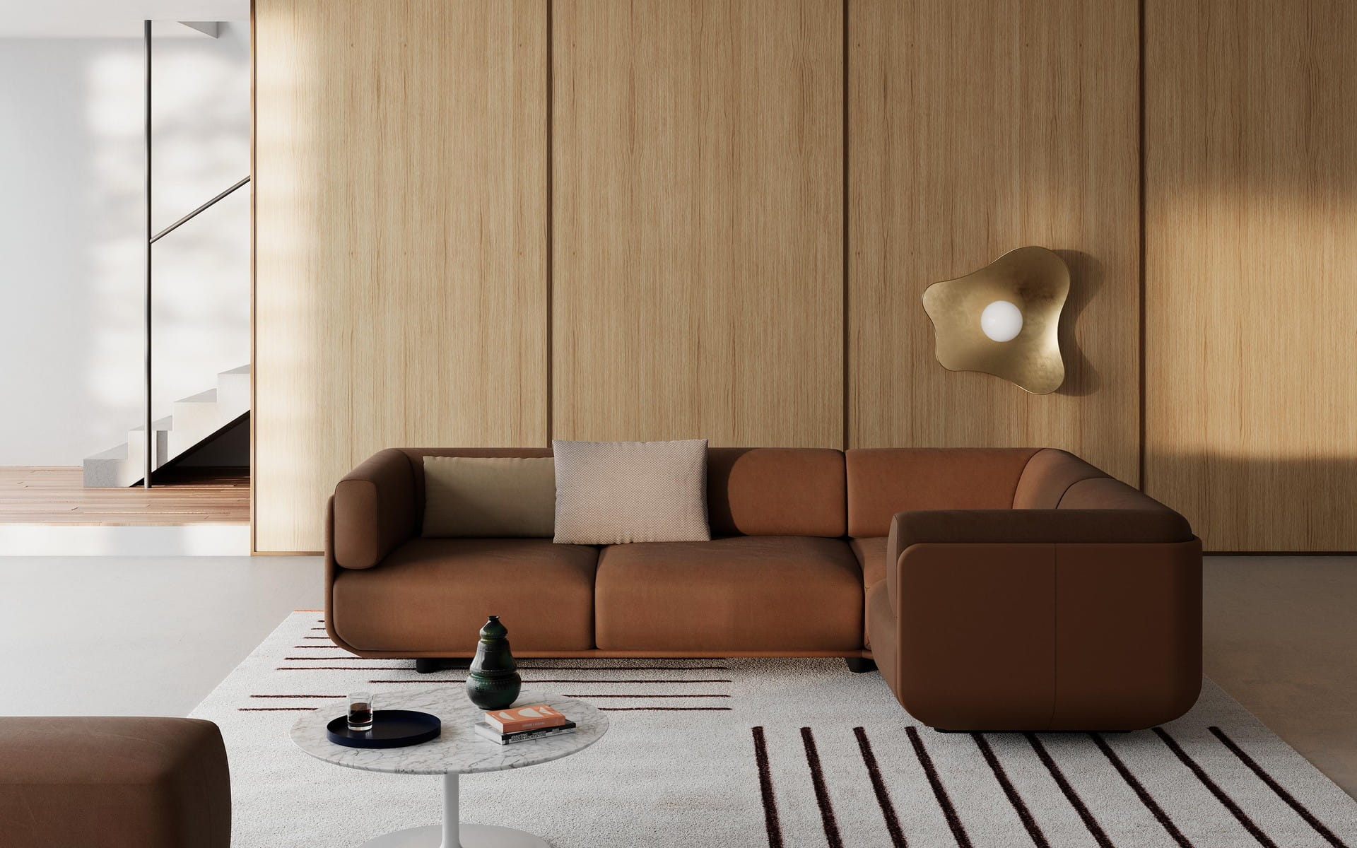 arper design furnitiure shaal sofa